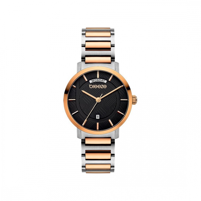 Breeze Superfect Two Tone Stainless Steel Bracelet