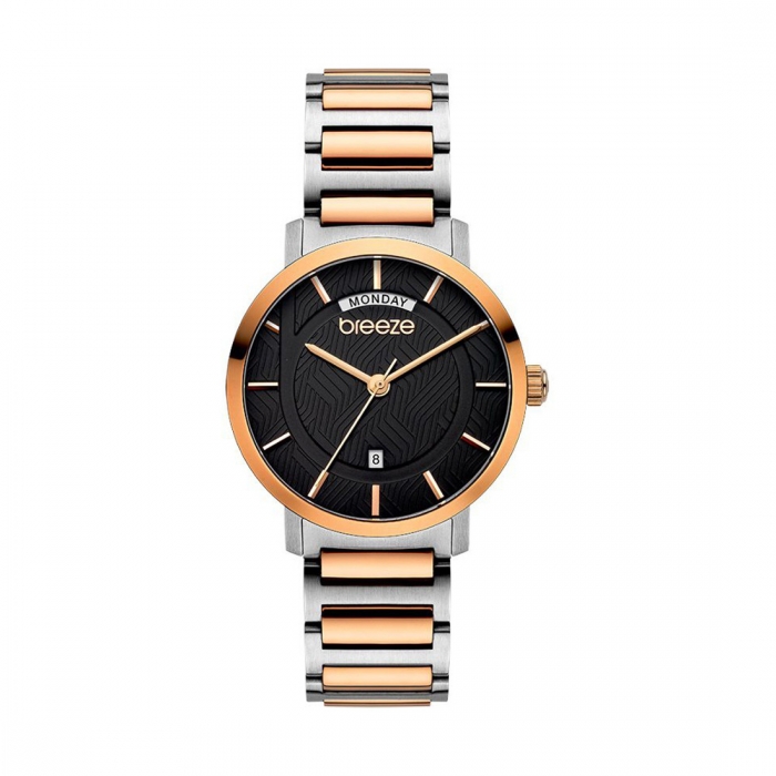 Breeze Superfect Two Tone Stainless Steel Bracelet