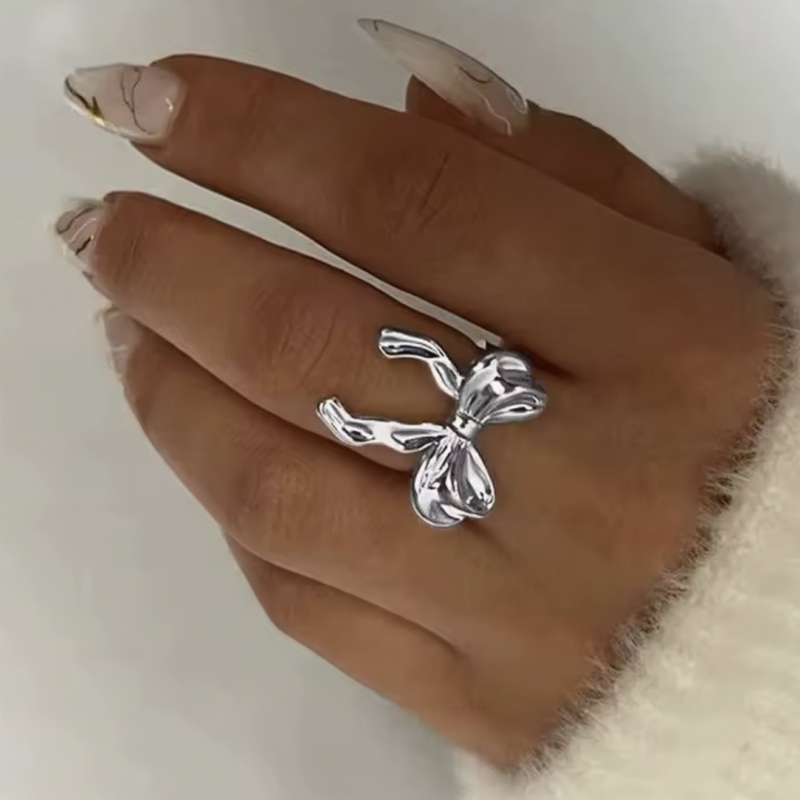 Δαχτυλίδι ατσάλι φιόγκος