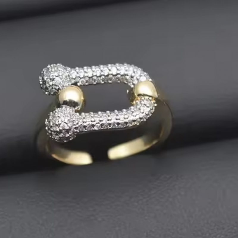 Δαχτυλίδι επιχρυσωμένο με ζιρκό