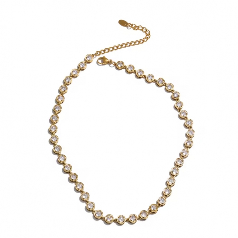 Κολιέ ριβιέρα ατσάλι