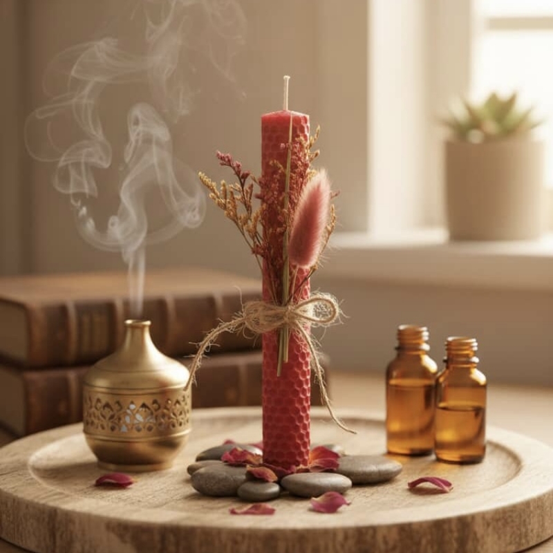 Λαμπάδα από γνήσιο μελισσοκέρι