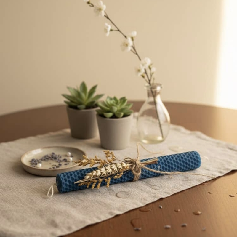 Λαμπάδα από γνήσιο μελισσοκέρι