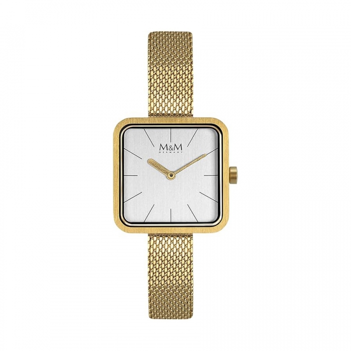 M & M Mini Square Ladies Watch