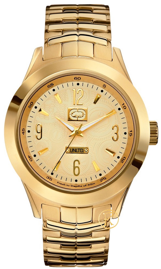 MARC ECKO Gold Stainless Steel Bracelet