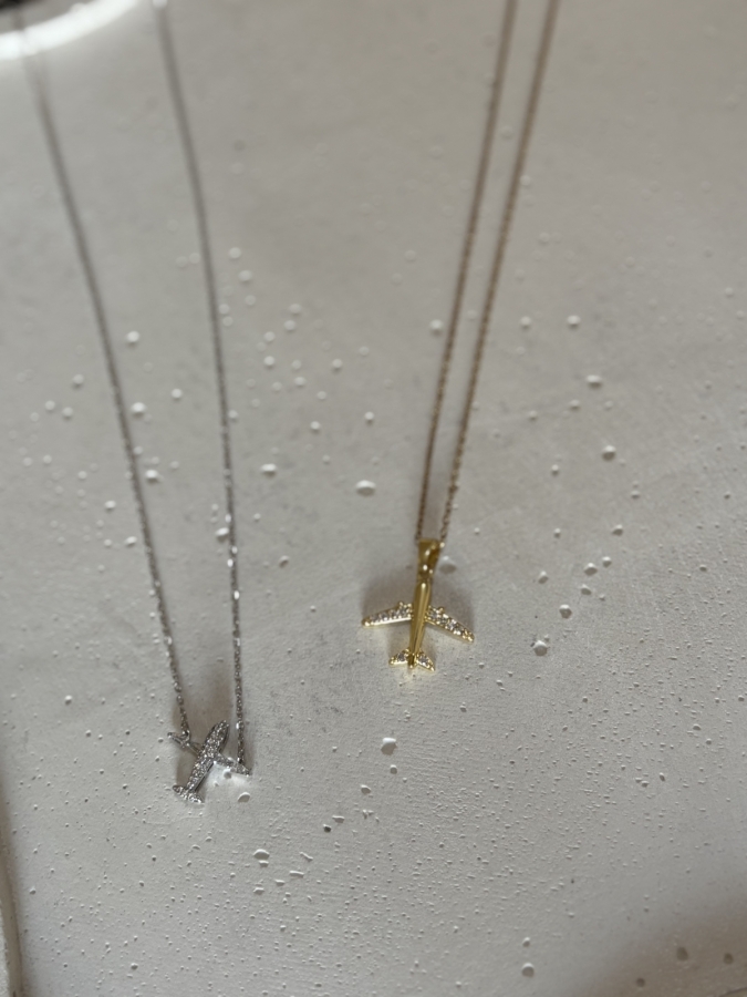 Μενταγιόν αεροπλάνο με ζιρκόν