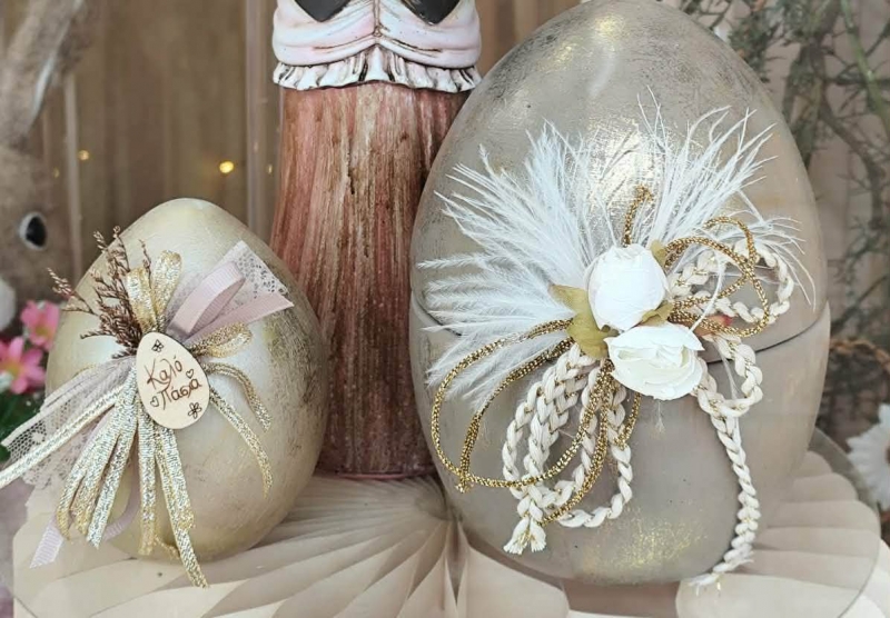 Πήλινα αυγά διακοσμητικά