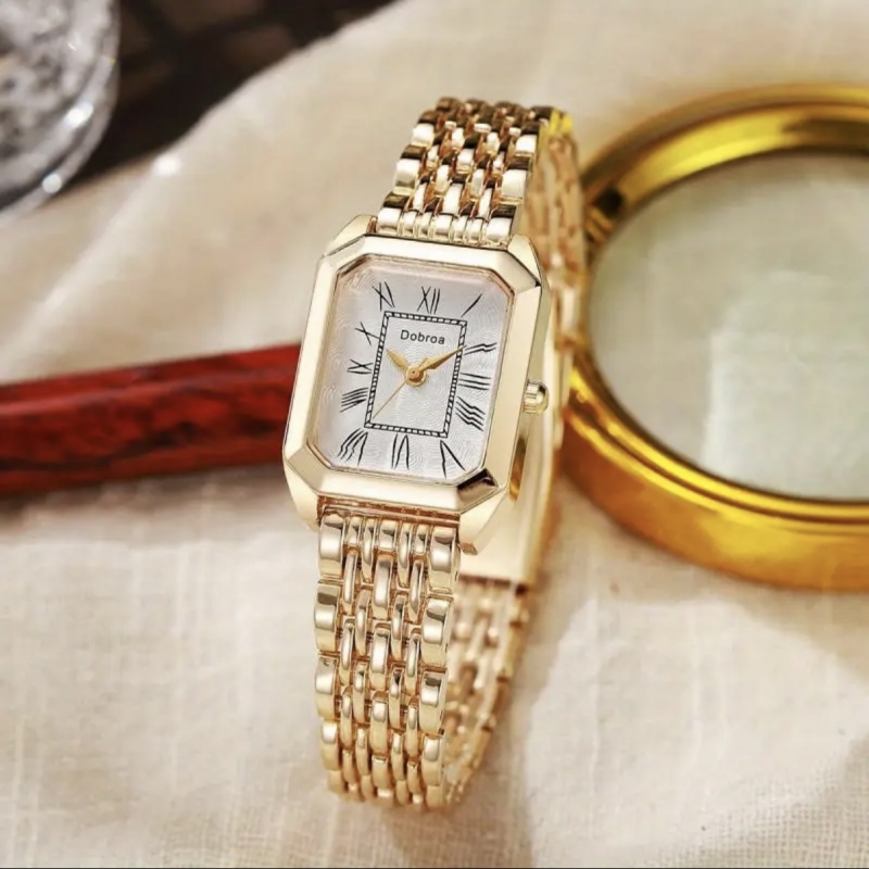 Ρολόι Quartz με χρυσό μπρασελέ
