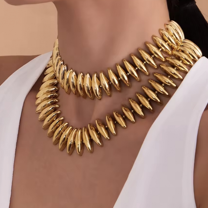 Σετ ατσάλι choker& bracelet