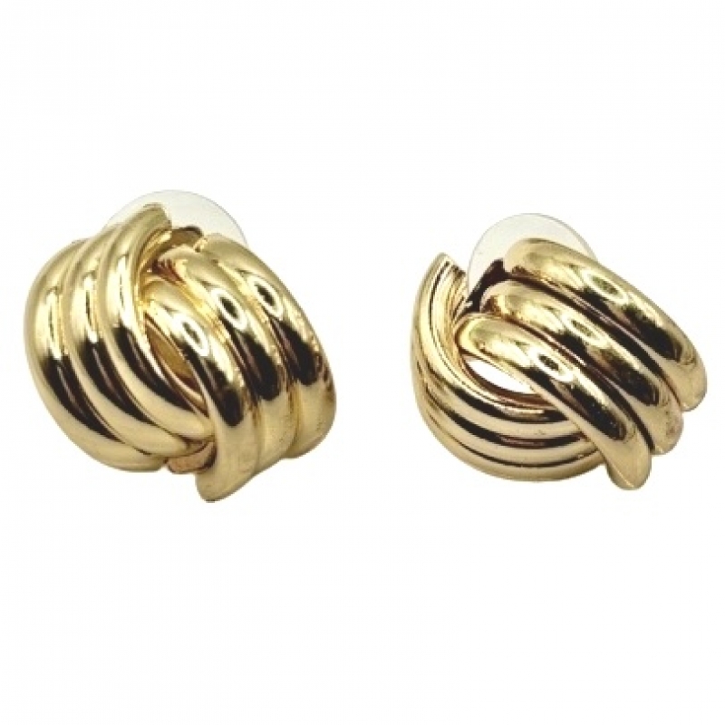 Σκουλαρίκια επιχρυσωμένο ατσάλι