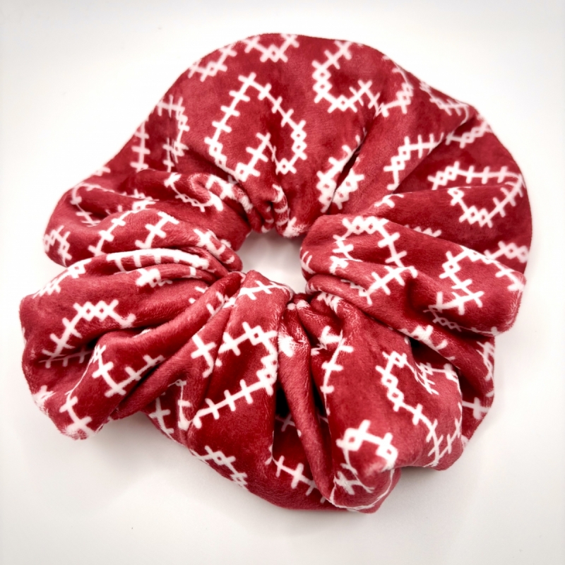 Valentine’s scrunchie handmade