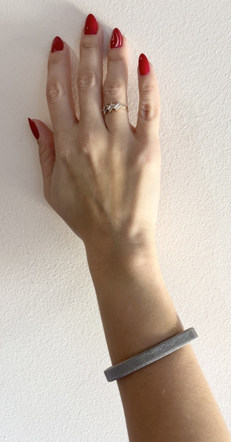 Βραχιόλι βέργα ατσάλι