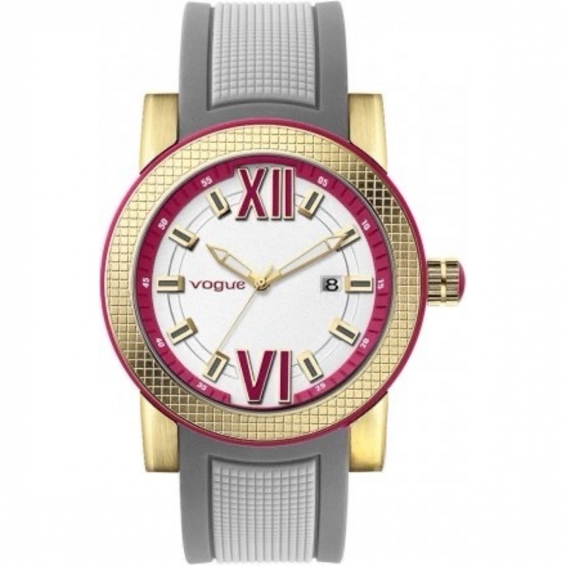 Vogue Fancy Grey Rubber Strap 17301.5