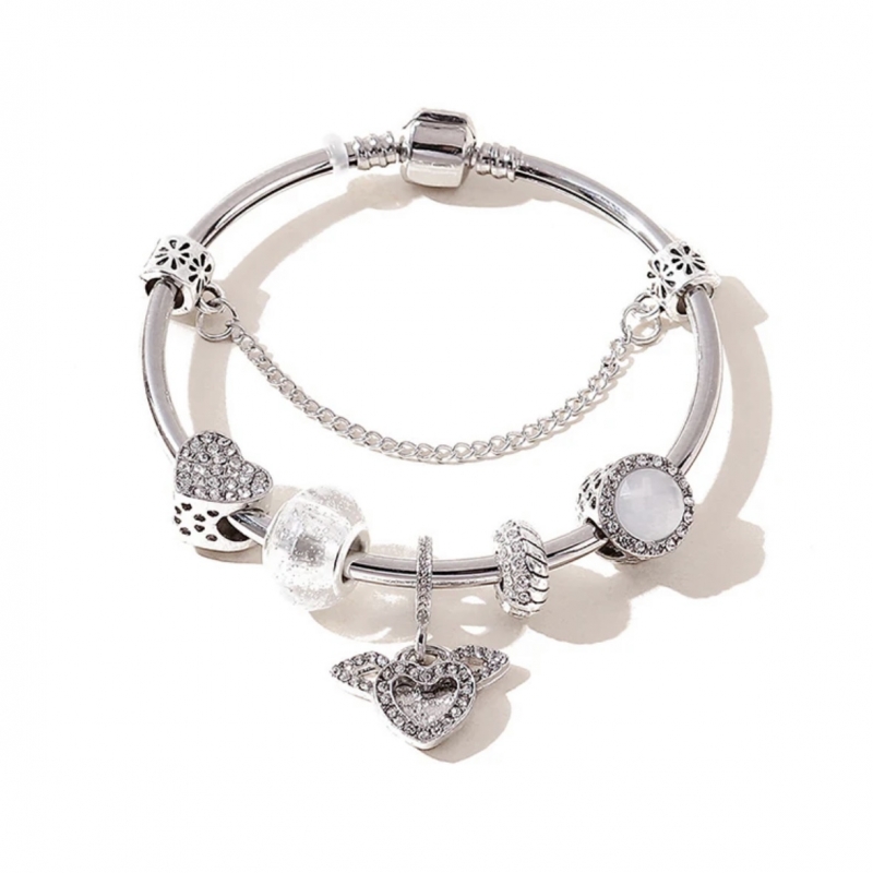 Βραχιόλι bangle με charms