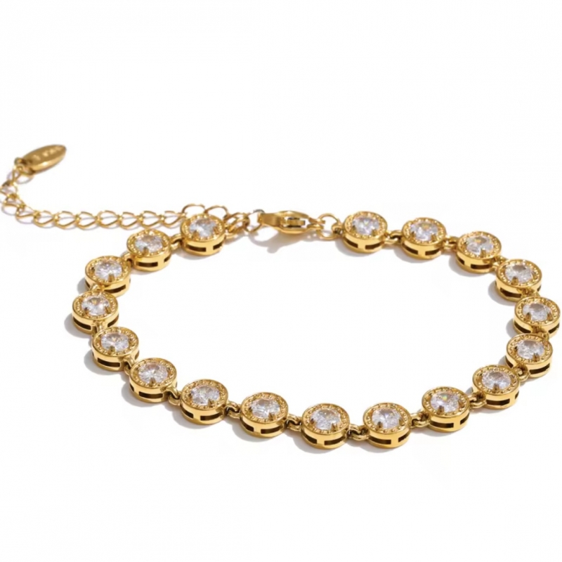 Βραχιόλι ριβιερα ατσάλι