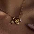 Κολιέ ατσάλι “mom”