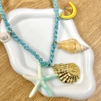 Κολιέ με καλοκαιρινά charms