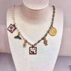 Κολιέ “Folegandros” από ατσάλι