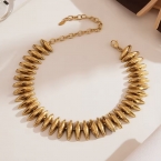 Σετ ατσάλι choker& bracelet