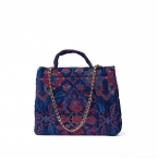 ΤΣΑΝΤΑ ΩΜΟΥ ΧΕΙΡΟΠΟΙΗΤΗ 'BLUE TRADITIONAL BOHO'