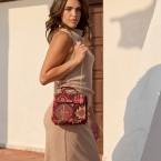 ΤΣΑΝΤΑ ΩΜΟΥ ΧΕΙΡΟΠΟΙΗΤΗ 'RED BOHO'