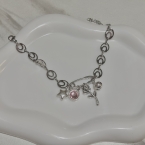 Βραχιόλι ατσάλι με charms