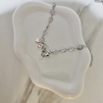 Βραχιόλι ατσάλι με charms